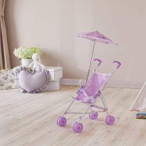 Olivia's Little World Classic Baby Doll Stroller Pushchair & Parasol Purple OL-00005