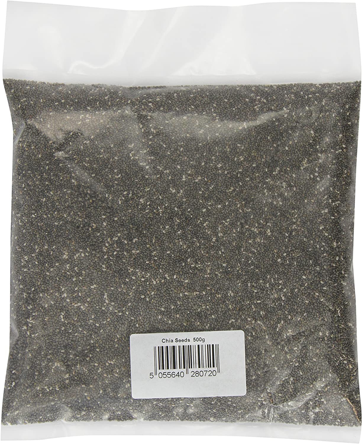 Just Ingredients Chia Seeds 500g,High in Omega, Perfect for Snacks Mix with Water or Food, Bulk Buy, Versatile Superfood Seed - Image 2