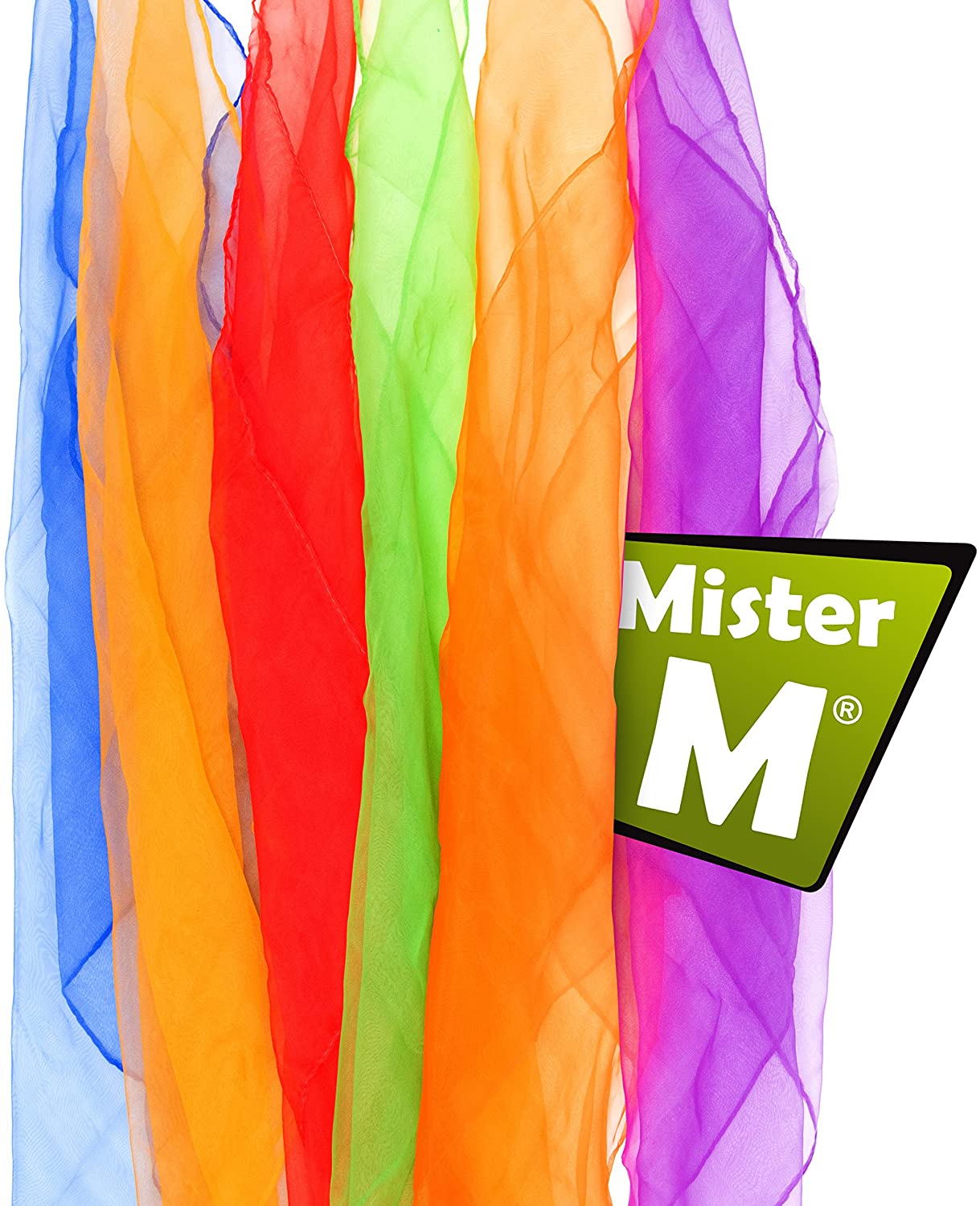 Mister M, Multicoloured, 6 Scarves