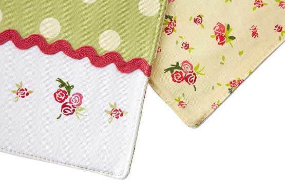 Premier Housewares Set of 4 Place Mats Table Mats Placemats And Coaster Sets 4 with Non Slip Mat Outdoor Placemats 1h x 41w cm x 30d - Image 4