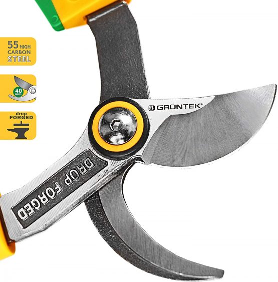 GRÜNTEK Professional forged Loppers X-25 650 mm, sharp and comfortable Bypass pruner - Image 2