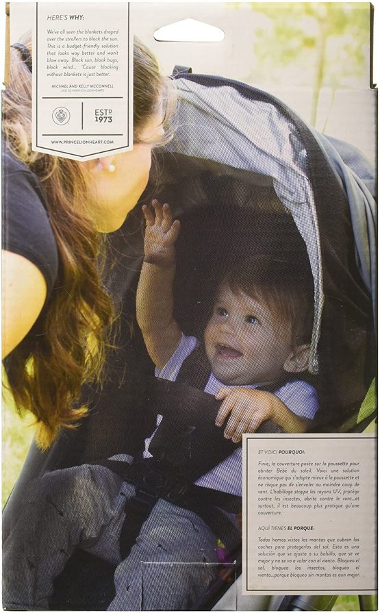 Prince Lionheart Pushchair UV Mosquito Net, Purple, 0357 - Image 2