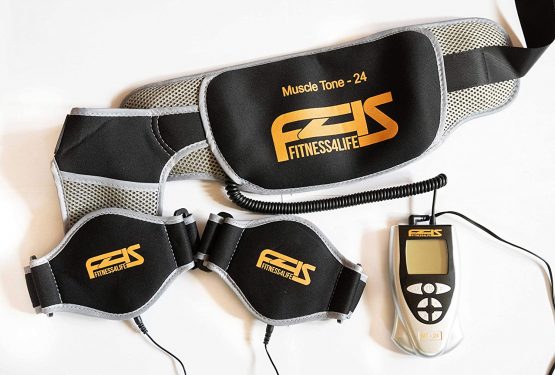 Fitness4Life MT-24 Upgraded Belt, Toned Abs Toner, Effective Affordable Fitness Training Kit To stimulate Stomach, Arms & Calves Muscles, Tens Six Pack Machine - Image 4