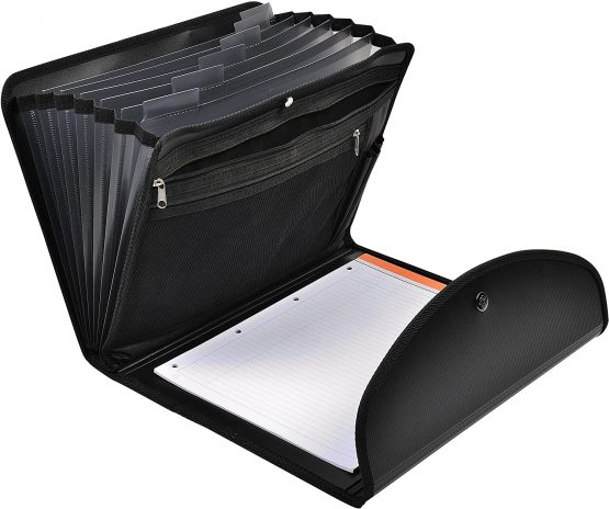 Exacompta Exactive Conference Folder, A4, 6 sections - Black - Image 4