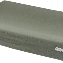 Meyco 2763032 2-Wedge Changing Mat Cover Knitted Knit Forest Green 50 x 70 cm Multi-Coloured