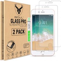 [2 Pack] Screen Protector for Apple iPhone 6 / 6S, iPhone 7/8, iPhone SE 2020 Tempered Glass Film 9h HD iSOUL, 0.26mm Premium Shatterproof Protection 4.7"Inch [Easy Installation] [Bubblefree]