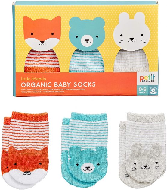 Petit Collage PTC469 Baby Socks, Multi