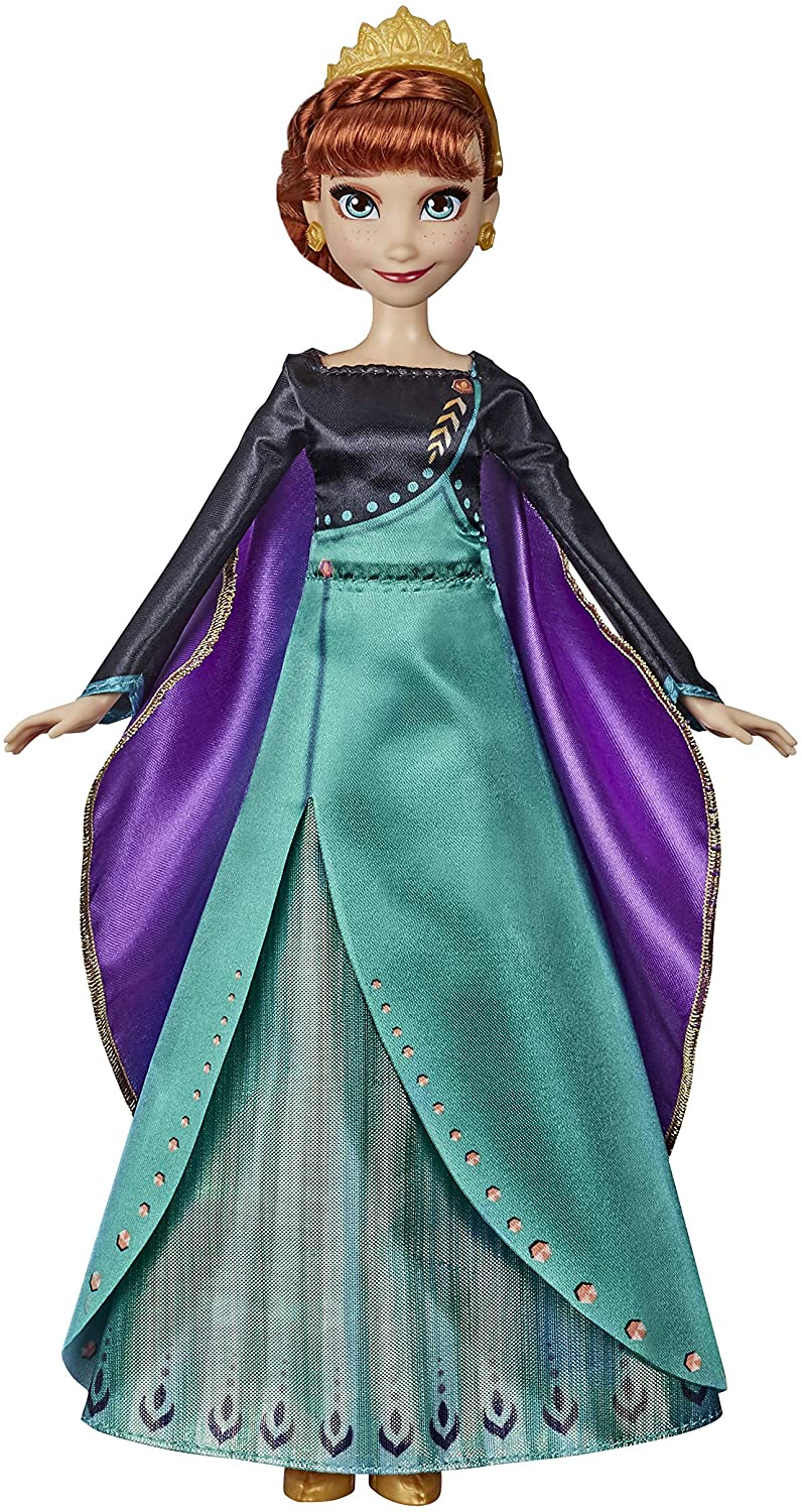 Disney Frozen Musical Adventure Anna Singing Doll, Sings ‘Some Things Never Change’ Song from 2 Movie, Anna Toy for Kids