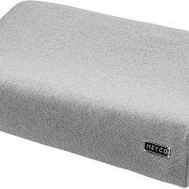 Meyco 2763004 2-Wedge Changing Mat Cover Knitted Knit Grey Melange 45 x 70 cm