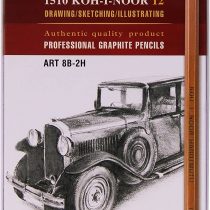 KOH-I-NOOR 8B-2H N Graphite Pencil (Pack of 12)