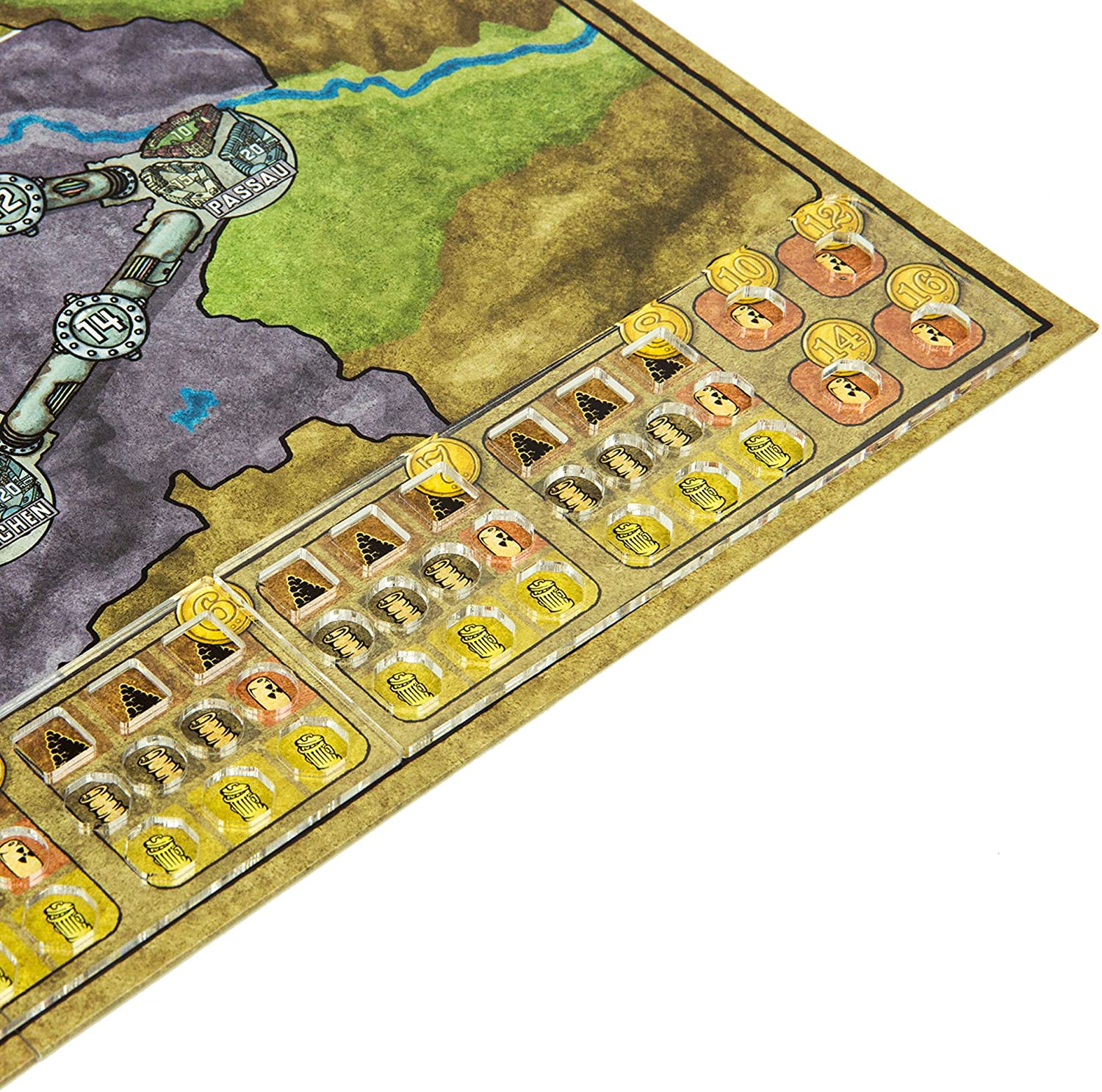 The Broken Token Power Grid Resource Market Trays (3), Small - Image 2