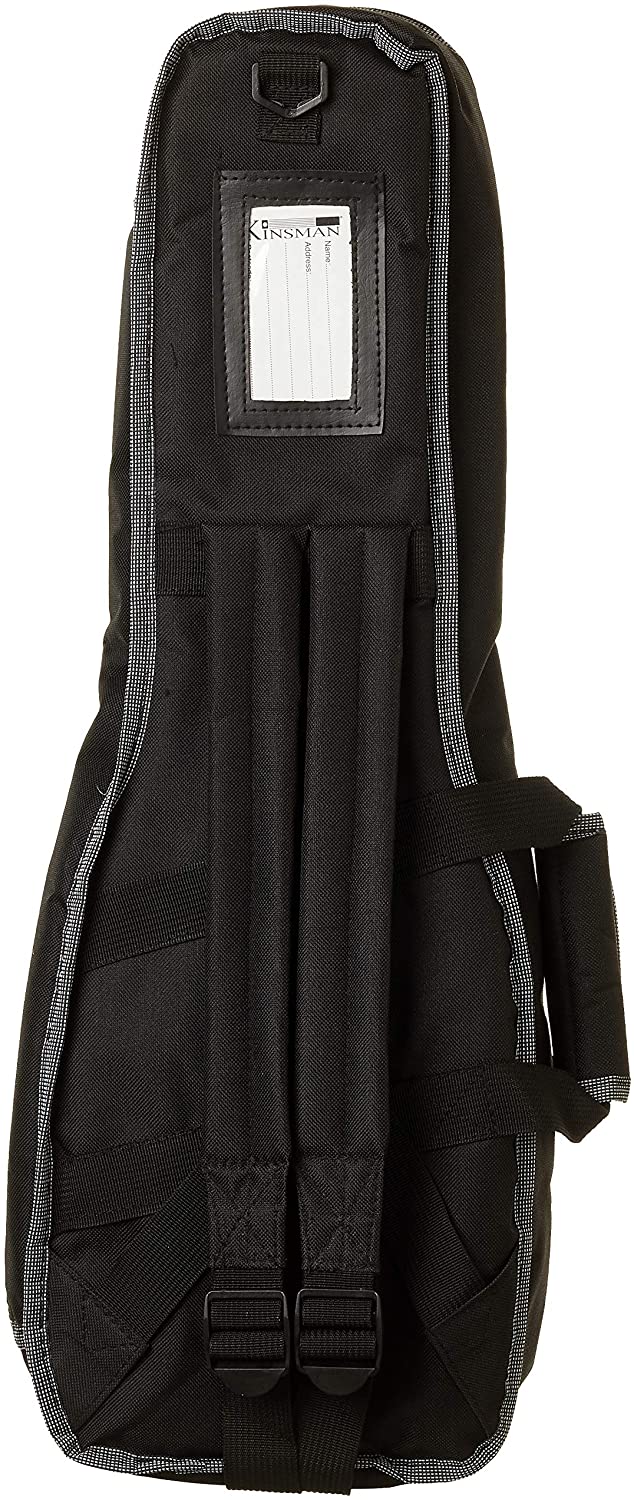Kinsman KDU12 Deluxe Concert Ukulele Bag, Black - Image 2