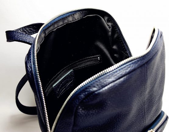 Montte Di Jinne - Italian Leather Backpack, Genuine Leather Handbag, Zip Around, Gifts for women - Image 2