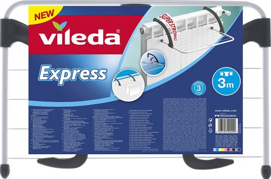Vileda Express Indoor Radiator Airer, White - Image 2
