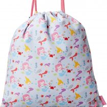 Kids Drawstring Kit Bag (Pink Mermaid)