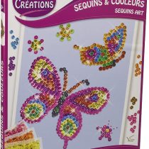 Sentosphère 3902010 "Mosaic Picture Butterfly" Craft Set