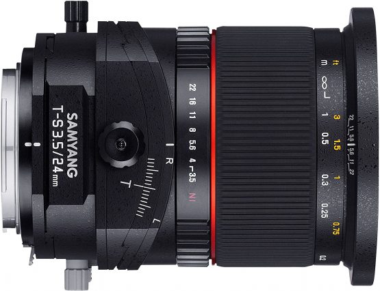 Samyang 24 mm F3.5 Tilt Shift Lens for Pentax,black - Image 2