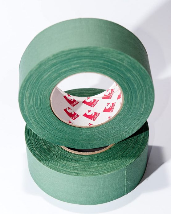 Olive Green Fabric Tape for Webbing Repair 5cm x 50m Scapa Genuine British Army Issue Sniper Tape