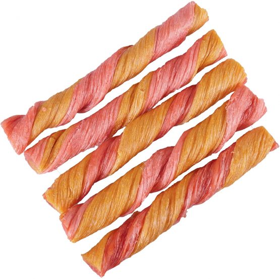 Rosewood Chewy Twist Chicken Dog Treat 5pc 115g, 10 pack SRP (10 x 115g packs, indivudally sealed) - Image 4