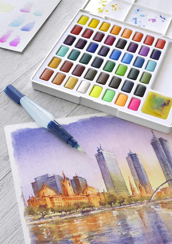 Faber-Castell Watercolour Paints, Multi, 1 Count (Pack of 1) - Image 4