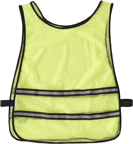 Trespass Visible, Hi Visibility Yellow, Hi-Visibility Bib Gilet, Yellow