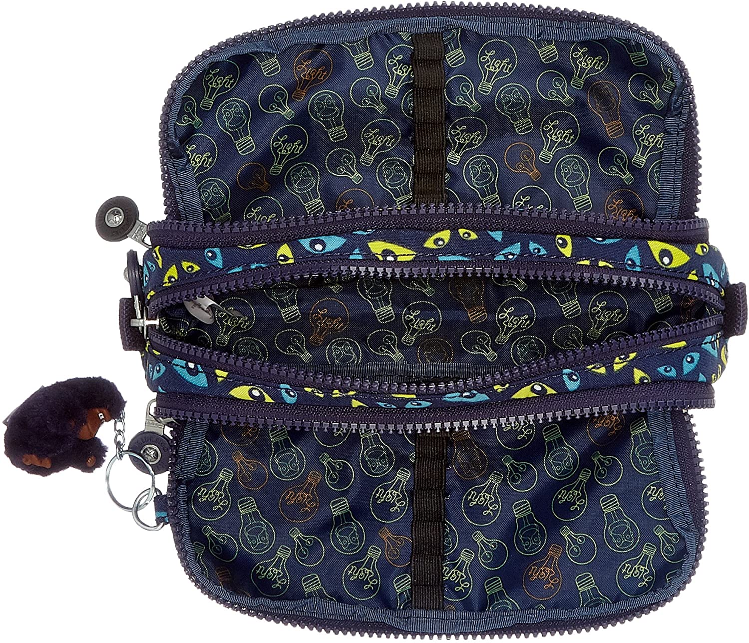 Kipling Gitroy Pencil Cases, 23 cm, 1 liters, Multicolour (Nocturnal Eye), 23 centimeters - Image 3