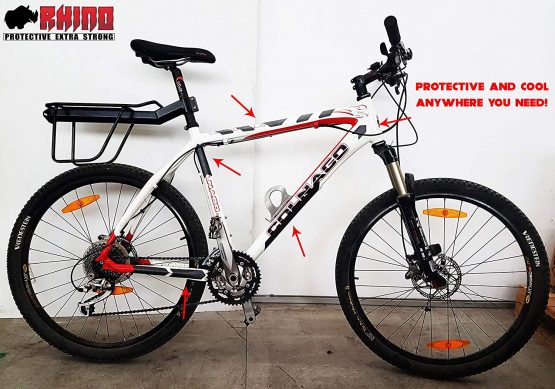 Bicycle Frame Protector Sticker MTB Rhino, 35 x 17.5 cm - Image 3