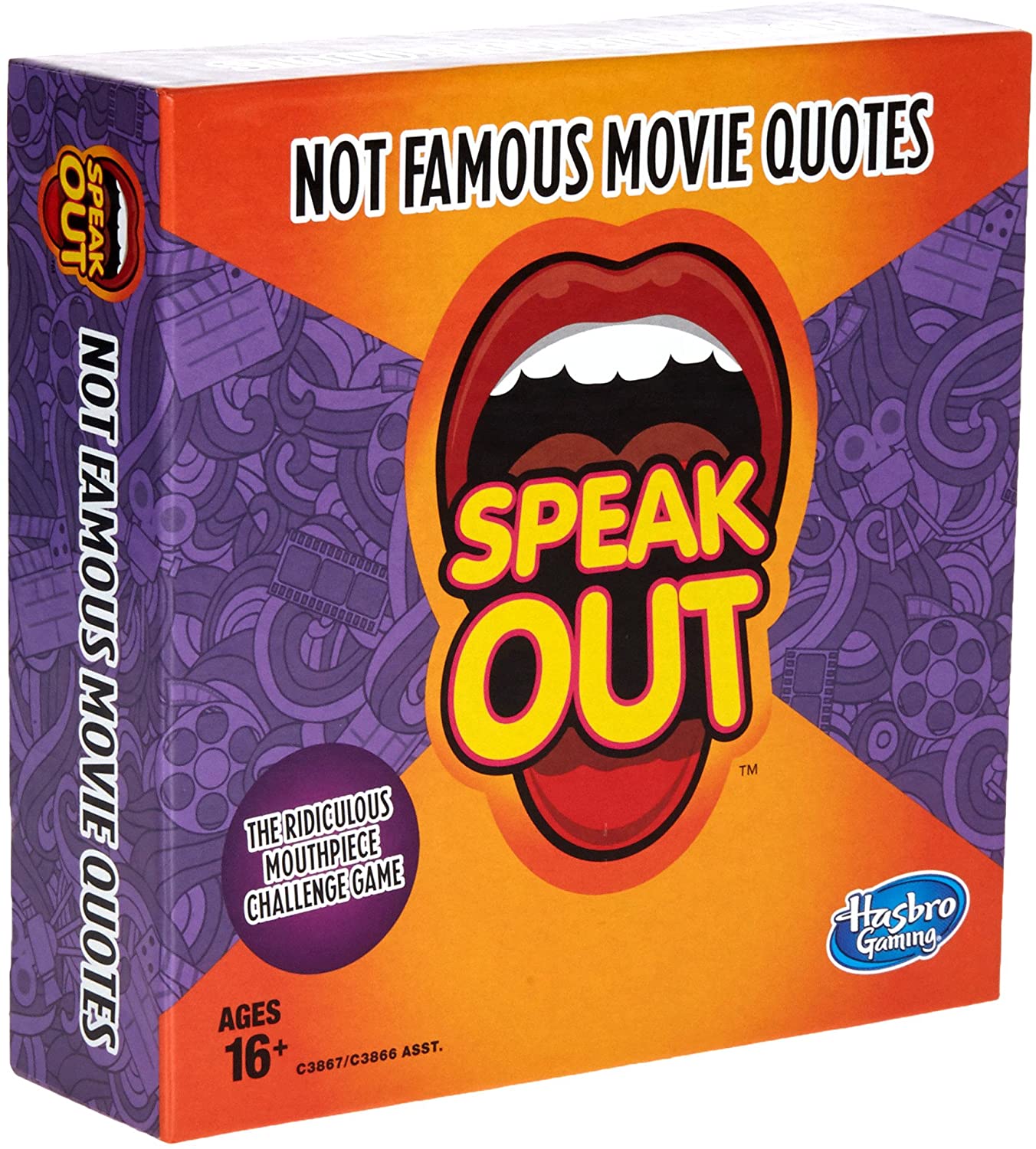Hasbro Gaming Speak Out Expansion Pack: Not Famous Movie Quotes - Image 4