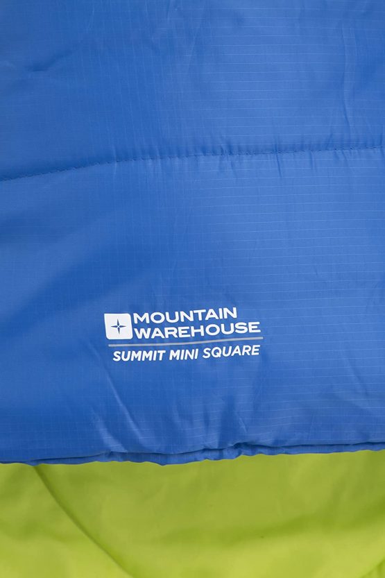 Mountain Warehouse Summit Mini Square Sleeping Bag - 2/3 Season, Lightweight, Inner Pocket - Image 4