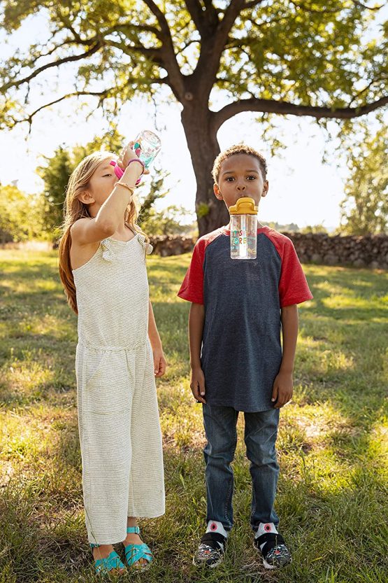 CAMELBAK Kids' Eddy Accessory Bottles, Clear, One Size - Image 4