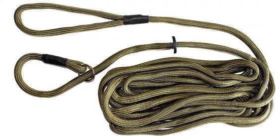 Dog & Field Training Lead - 6 meter Long Training / Exercise Lead - Super Soft Braided Nylon - Train or Exercise Your Dog Whilst Remaining in Full Control