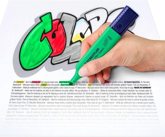 STAEDTLER 364CWP4-X Textsurfer Highlighter Classic, Excellent Colours - Pack of 4 - Image 4