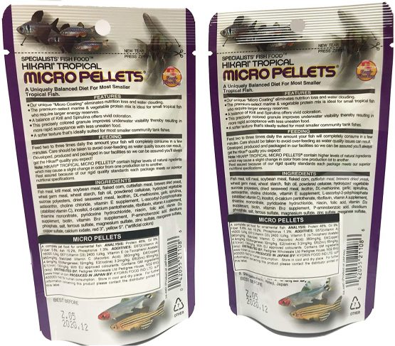 Hikari Tropical Micro Pellets 22g *Pack of Two* - BUNDLE - Image 2