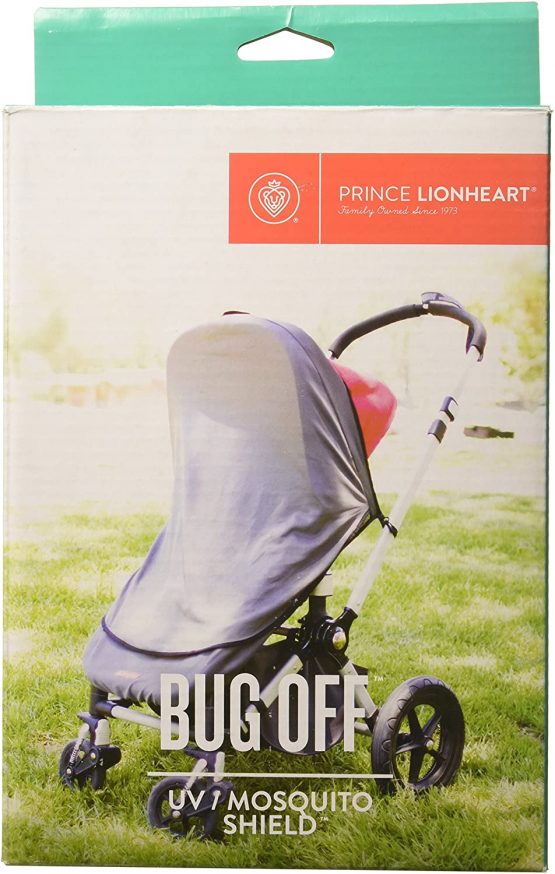 Prince Lionheart Pushchair UV Mosquito Net, Purple, 0357