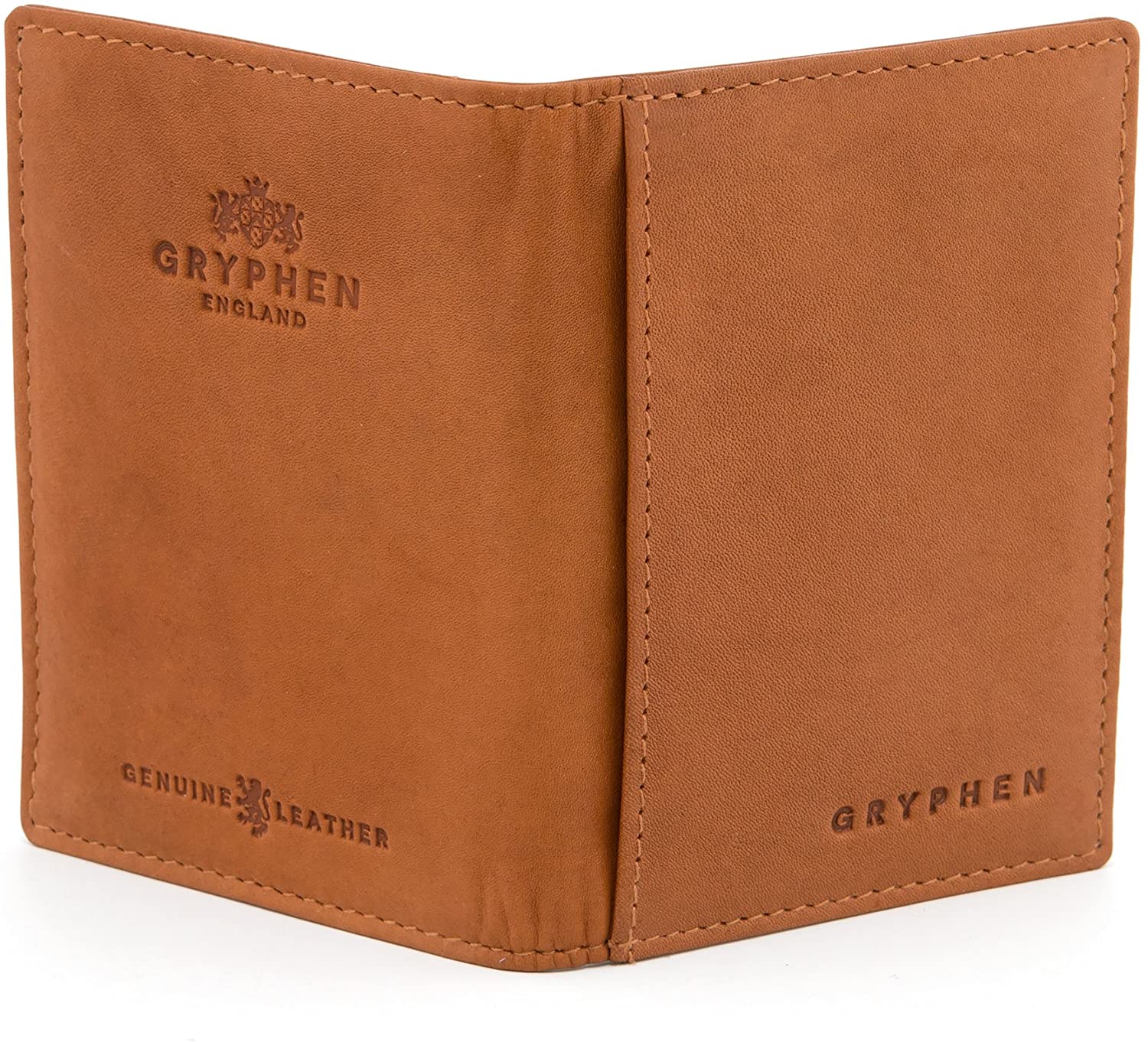 Gryphen The Hoxton Leather Oyster Card/Travel Pass Holder (Tan) - Image 4