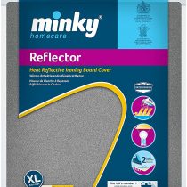 Minky Reflector Ironing Board Cover, Metallic, Multicolor, 125 x 45 cm