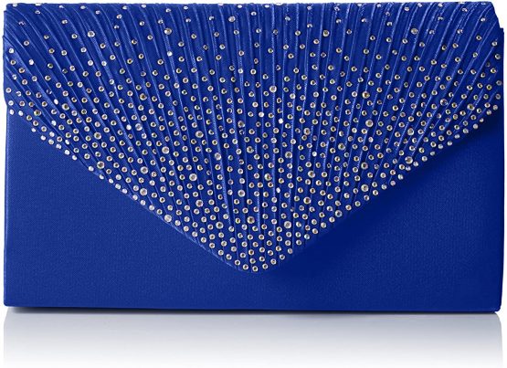 SWANKYSWANS Womens Abby Diamante Envelope Style Bag Clutch