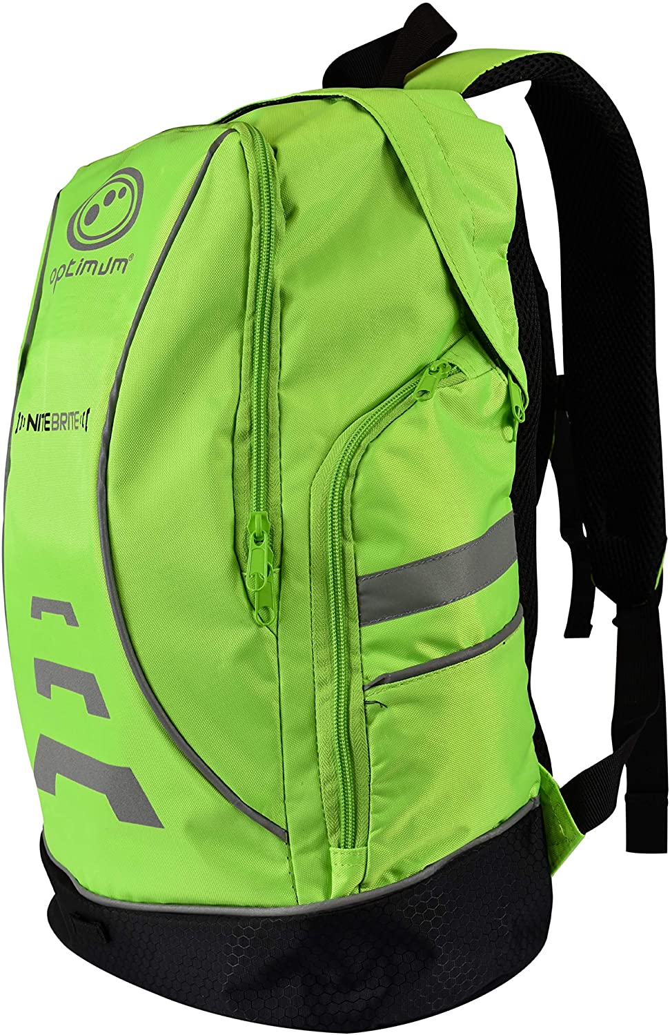 Optimum Waterproof Reflective 25L Backpack for Cycling Hiking Walking Sports Kit, Green - Image 2