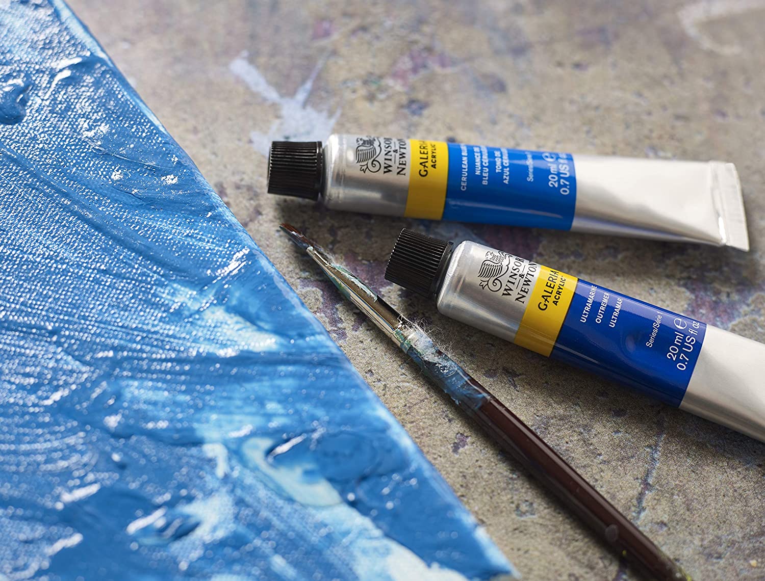 Winsor & Newton Galeria 60ml Permanent Alizarin Crimson, Acrylic, Perm Aliz, 5 x 3 x 12 cm, Perm Aliz Crimson, 60 ml (Pack of 1) - Image 4