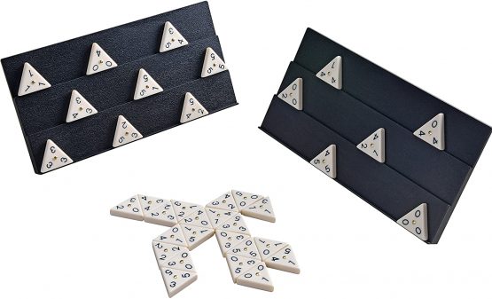 Jaques of London Triangle Dominoes Game | Perfect Traditional Family Games including Triangle Domino Tiles and Travel Zip Case | Quality Board Games | Since 1795 - Image 3