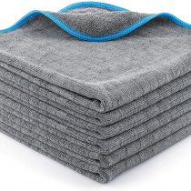 LICARGO® 6x Premium Microfibre Cloths with 380 GSM - Extremely Absorbent and Super Soft - Lint Free Microfibre Cloth Car Polishing Cloth, Microfibre Car Cleaning Cloths - 40x40 cm