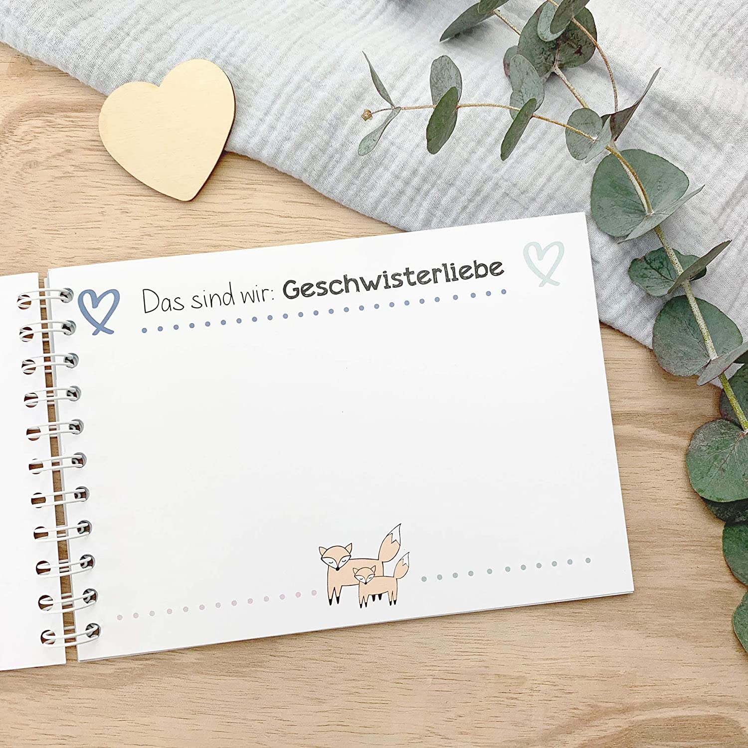 mintkind® "Ich bin jetzt große Bruder" book to fill in - Image 2
