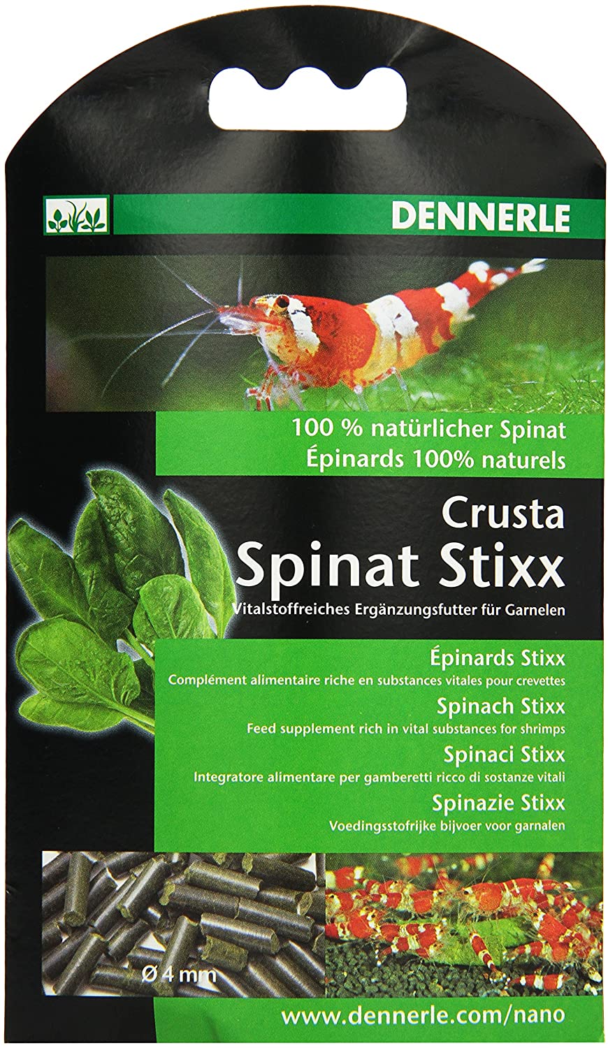Dennerle Crusta Spinach Stixx