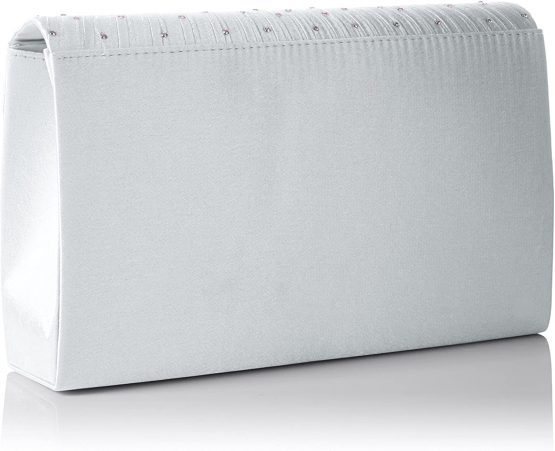 SWANKYSWANS Womens Abby Diamante Envelope Style Bag Clutch - Image 2