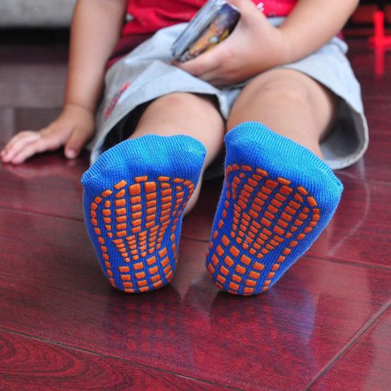 Toddler Grips Ankle Socks, Non Slip Socks for Kids, Low Cut Anti-Skid Floor Socks for 1-3 Years Baby Boys and Girls, 8 Pairs - Image 4