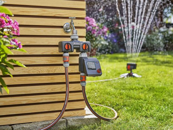 Gardena Select irrigation control, black, gray, orange - Image 3