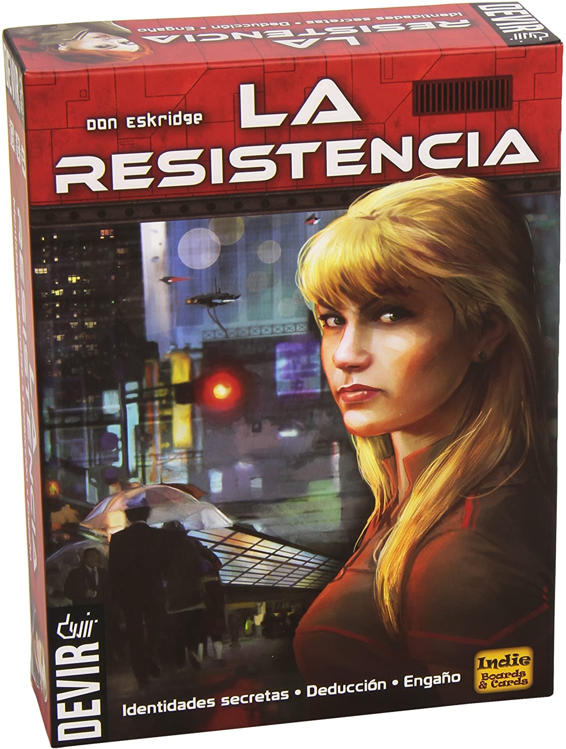 Devir - La Resistencia Board Game, Miscelanea (25197), Multicoloured