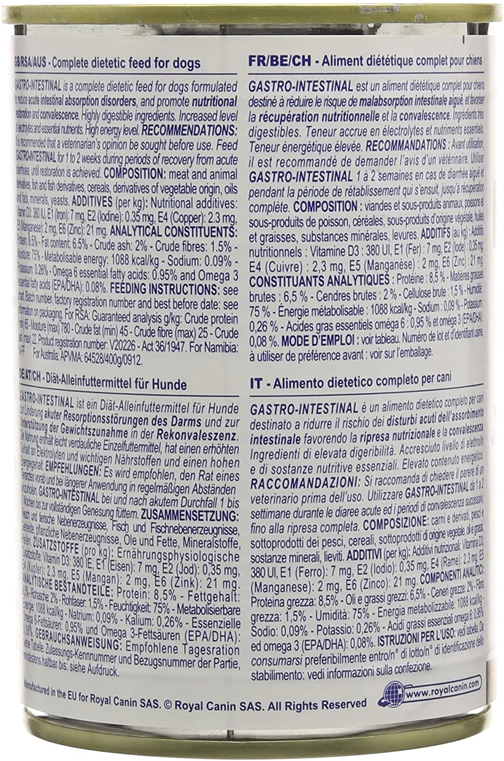 Royal Canin Veterinary Gastrointestinal Mousse, 400 g (Pack of 12) - Image 3