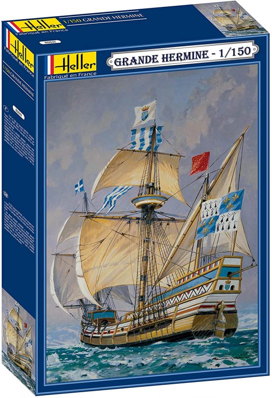 Heller 80841 Model Kit La Grande Hermione