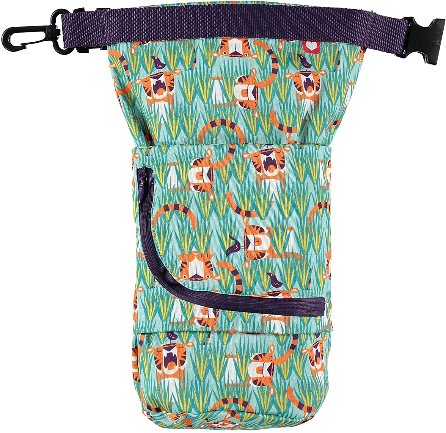 Close Pop-in Printed Stuff Sack Reusable & Washable Diaper Bag Waterproof Lock in odours and wetness Nappy Organizer Bag Reusable Washable Cloth Diaper Bag Oswald and Bo Print - Image 3